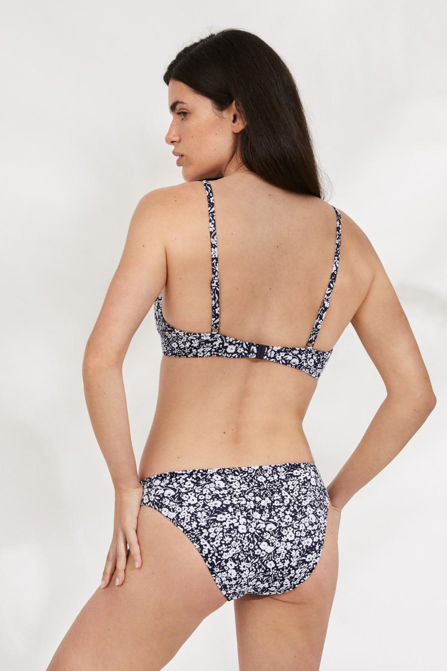 Купальник з ущільненою чашкою/плавки сліп Ysabel Mora 46B/L Темно-синій (Unico/72783) - фото 2