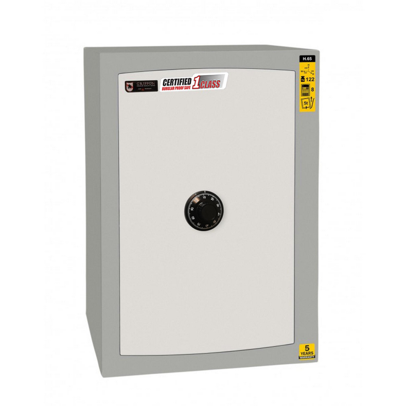 Сейф взломостойкий Griffon H.65.С с полкой (2-12-H.65.С)