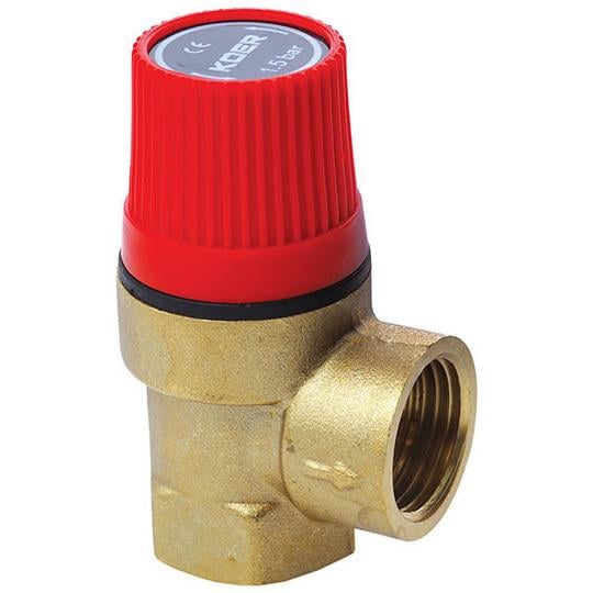 Клапан предохранительный KOER KR2679 1/2" 1,5 бар (81375)