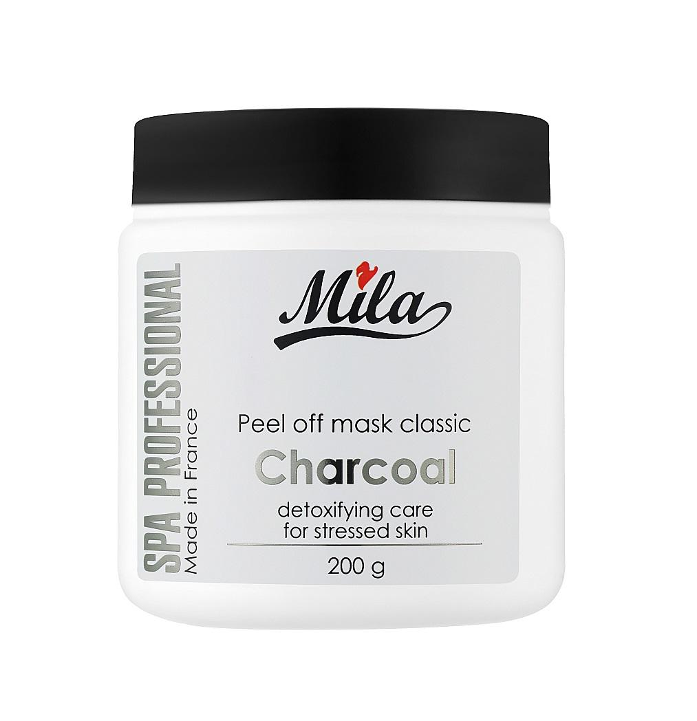 Маска альгинатная Mila Peel Off Mask Charcoal Древесный уголь 200 г (3702261314205)