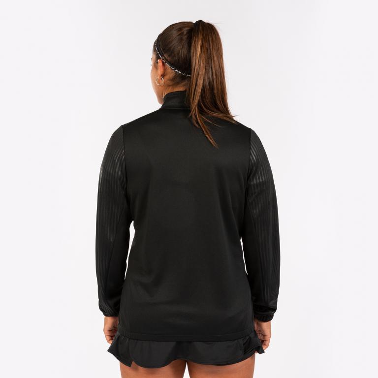 Олимпийка Joma 901645.100 Montreal Full Zip Sweatshirt S Black (8445456401988) - фото 2