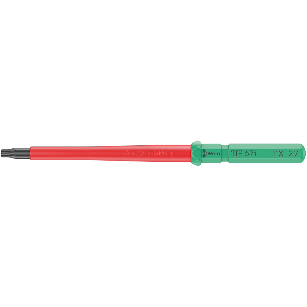 Вставка WERA Kraftform Kompakt VDE для винтов TORX TX27х154 мм (05003435001) Вставка WERA Kraftform Kompakt VDE для винтов TORX TX27х154 мм (05003435001)