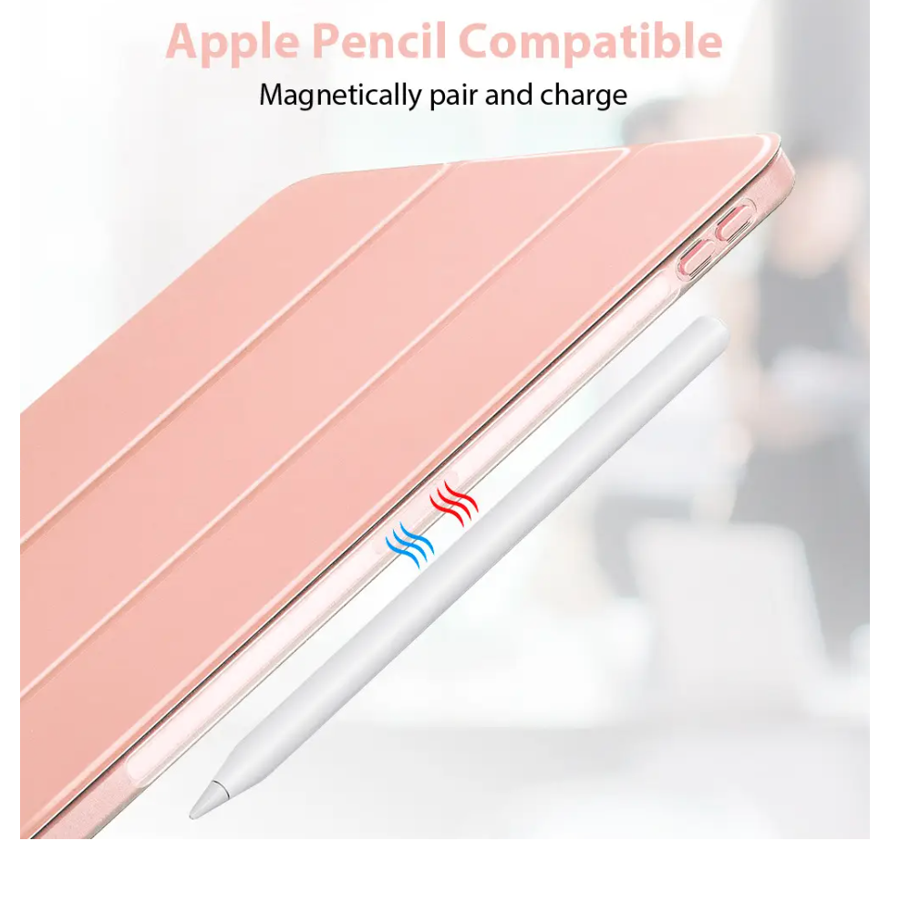 Чехол-книга ESR Rebound Slim для iPad Pro 12,9" Rose gold - фото 7