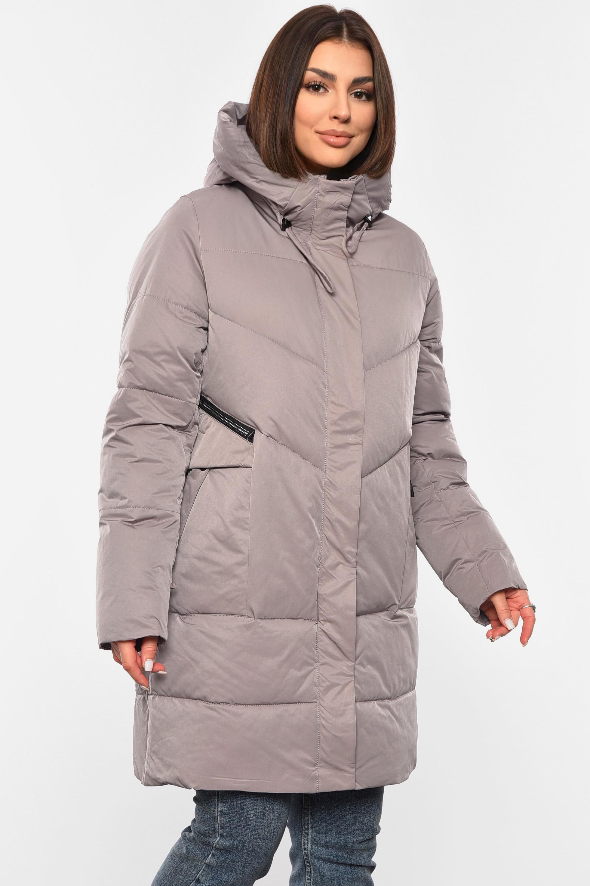 Куртка женская зимняя XL Мокко (194025)