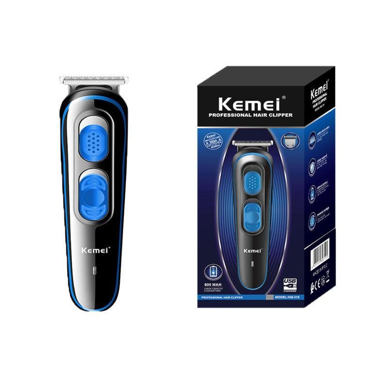 Машинка для стрижки волосся та бороди Kemei KM 319 - фото 5