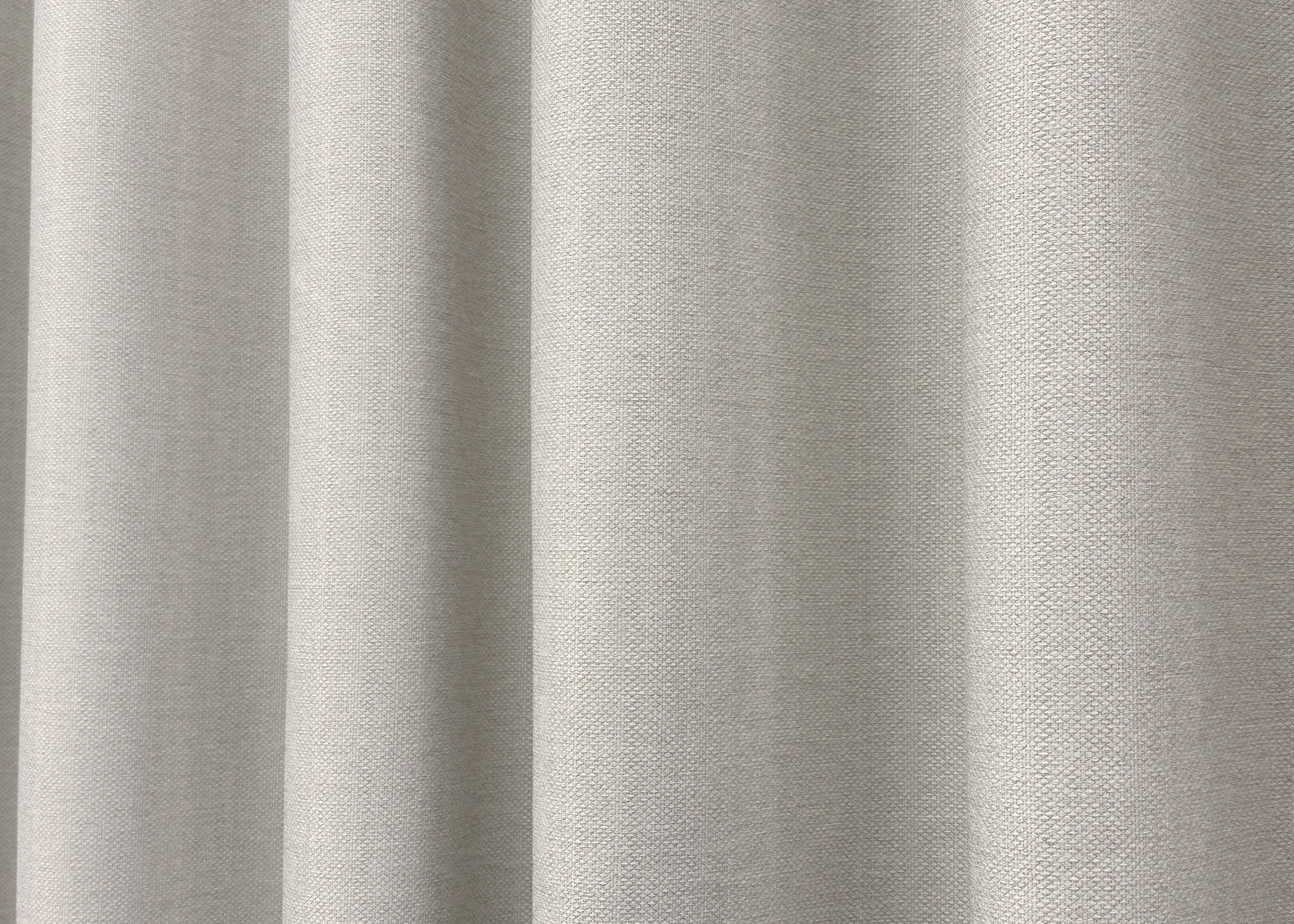 Комплект готовых штор VR-Textil Шенил однотонный №1698ш 150х270 см 2 шт. Дымчато-белый (33-0584) - фото 7