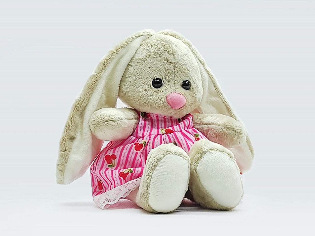 Мягкая игрушка Зайчик Баси в платье 24523 (25)