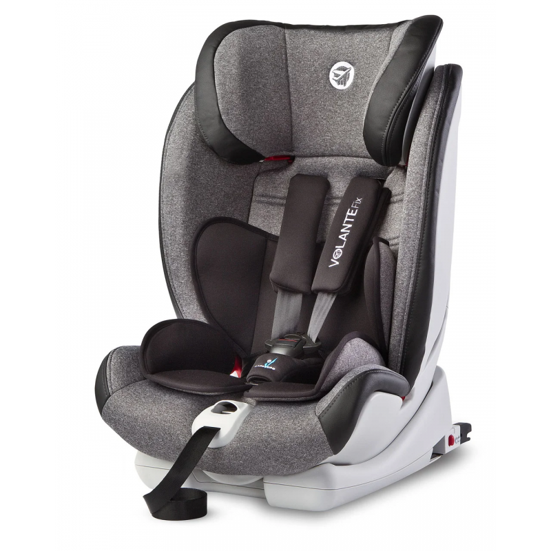 Автокрісло Caretero Volante Fix Limited 1-2-3 група 9-36 кг із системою Isofix Сірий - фото 1