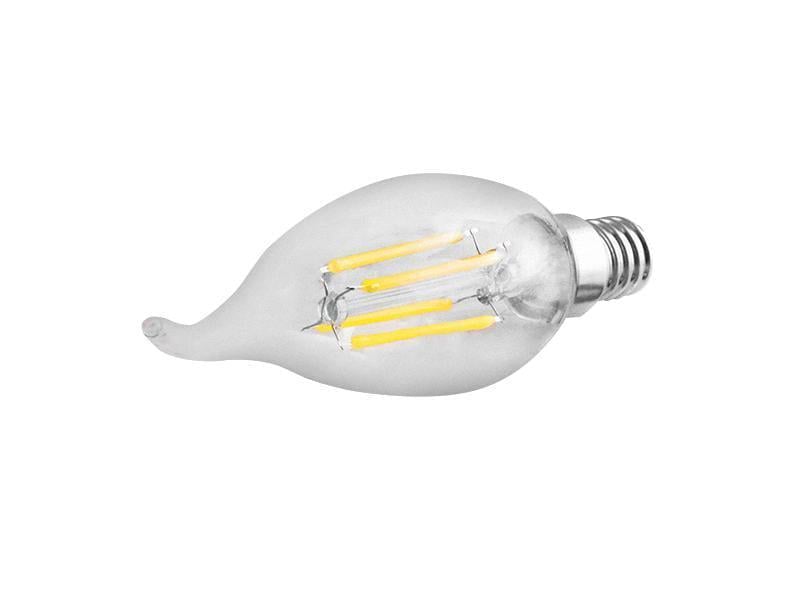 Лампа светодиодная Lemanso LM393 хвост 4W С35T E14 COB 420 Lm 3000K 220V (22811299)