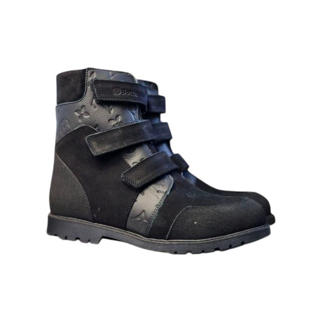 Черевики дитячі ортопедичні з корекцією вальгусу р. 40 Чорний (2493762272)