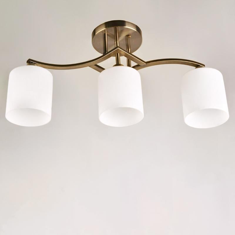 Люстра стельова Light House SH-16022/3A AB на три лампи Бронза