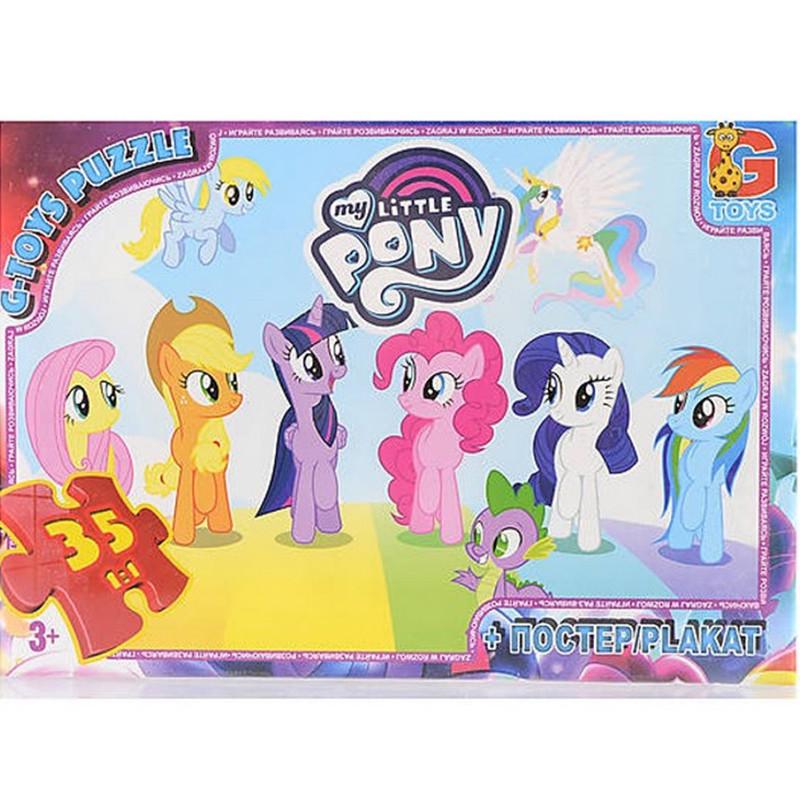 Пазли дитячі My little PONY MLP013 постер 35 ел. (RLT53475) Пазли дитячі My little PONY MLP013 постер 35 ел. (RLT53475)