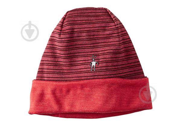 Шапка Smart Wool NTS Mid 250 Reversible Pattern Cuffed Beanie Aubergine (1033-SW SC181.765)