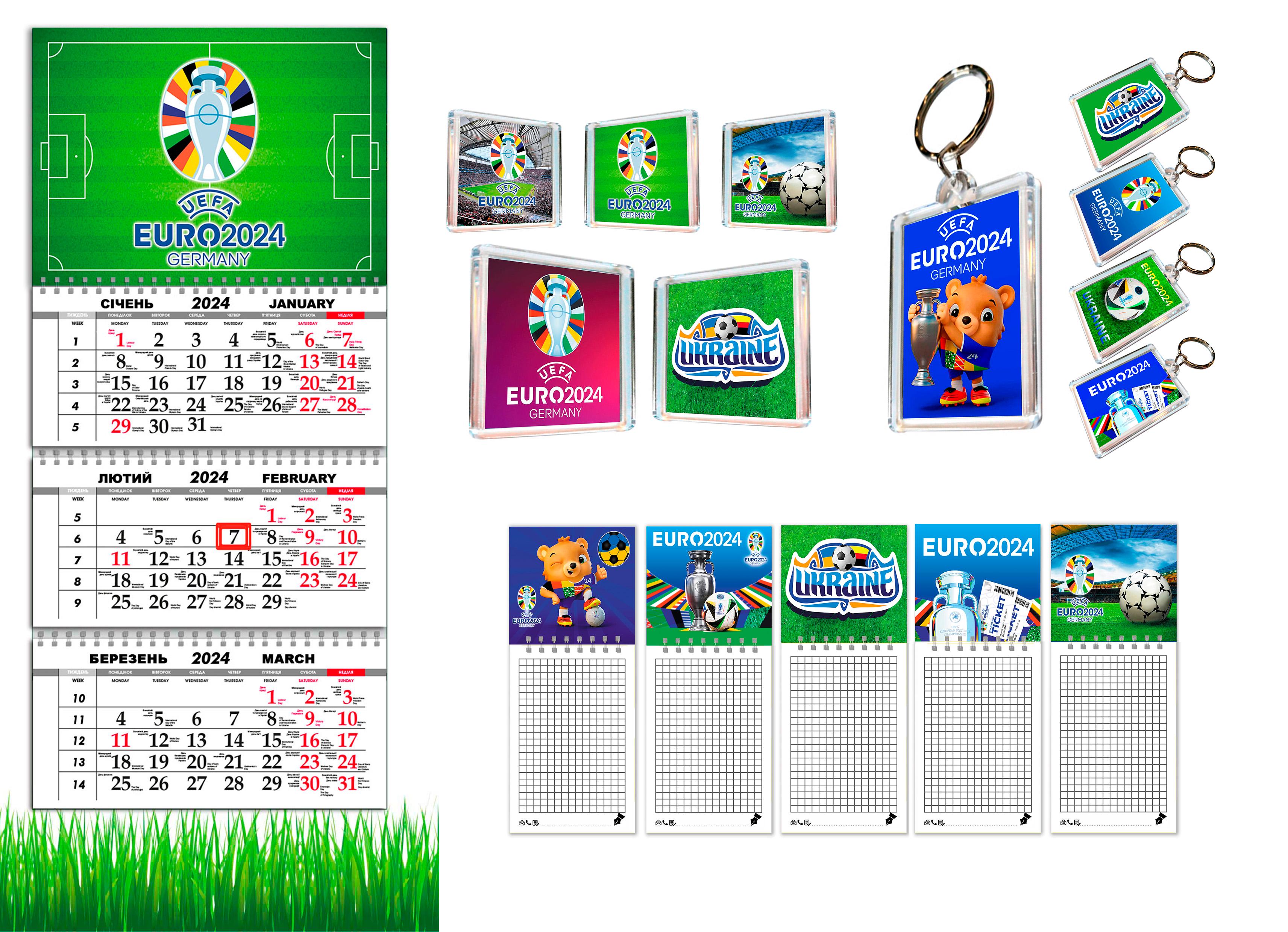 Подарок фанату футбола EURO 2024 (UA2455) - фото 2 Подарок фанату футбола EURO 2024 (UA2455) - фото 2