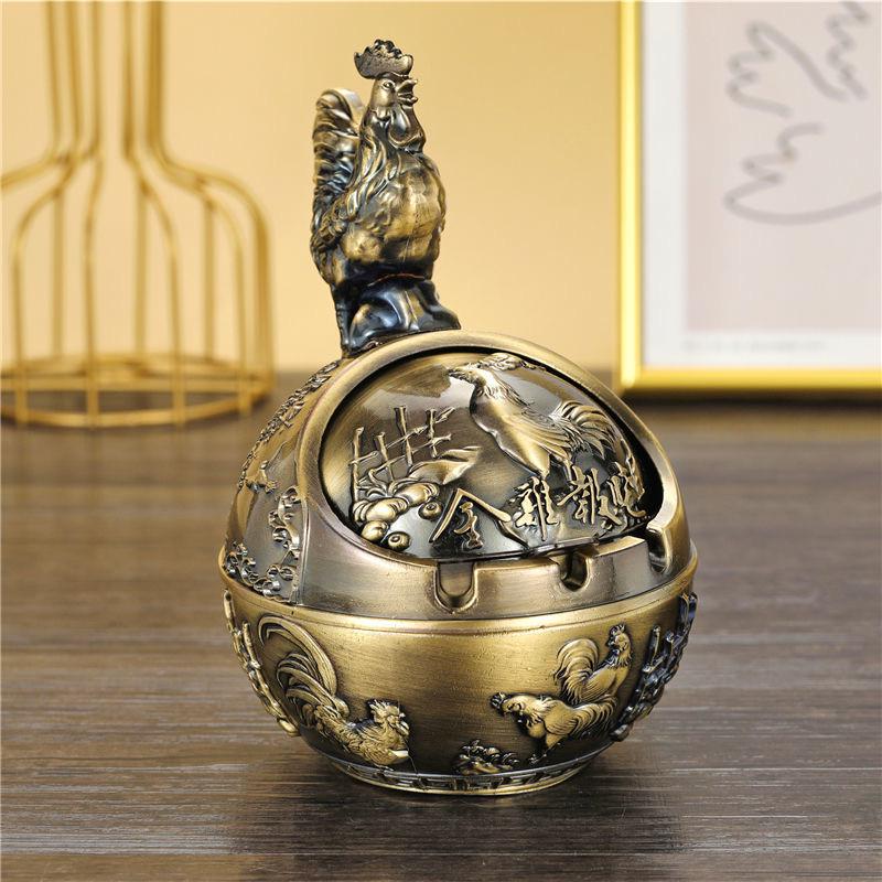 Пепельница металлическая год Пивенок Латунь (Арт1125)