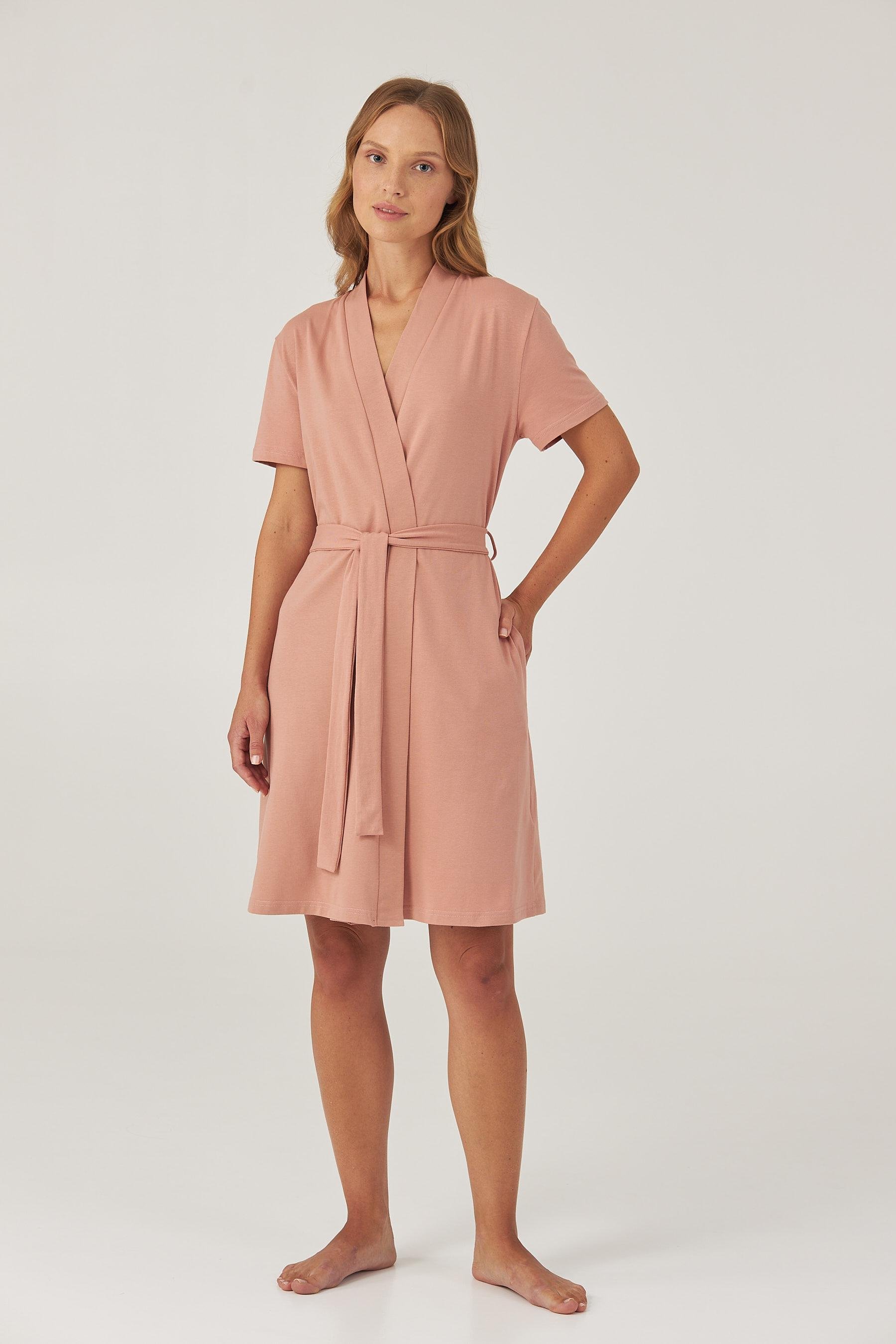 Халат женский Ellen Meadow LGK 201/08/01 M Пильная роза