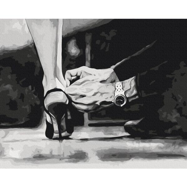 Картина по номерам BrushMe BS53857 Язык тела 3 холст на подрамнике 40х50 см (2244311871)