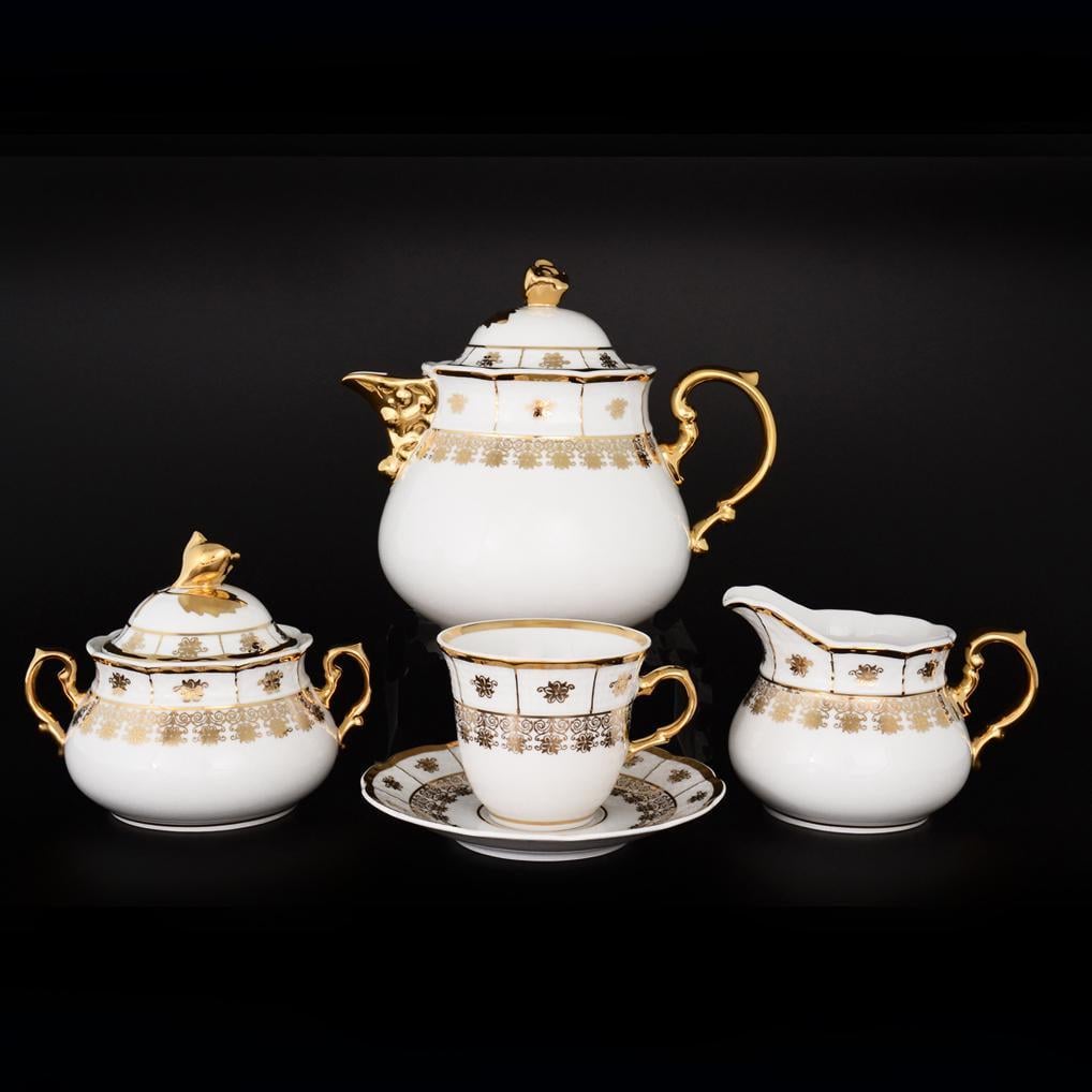 Чайный сервиз Thun Menuet 17 пр./6 п. (00000000108)
