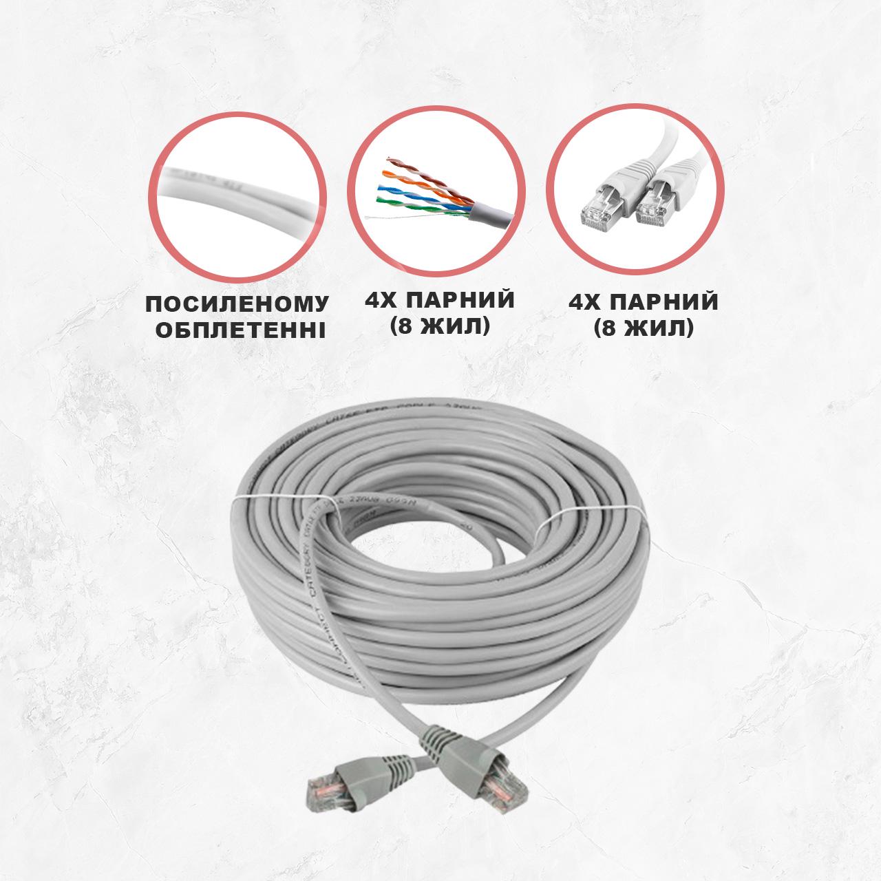 Витая пара Kabelist 100 м U/UTP Cat5e 24AWG 1000 Мбит/с (88049sk) - фото 5