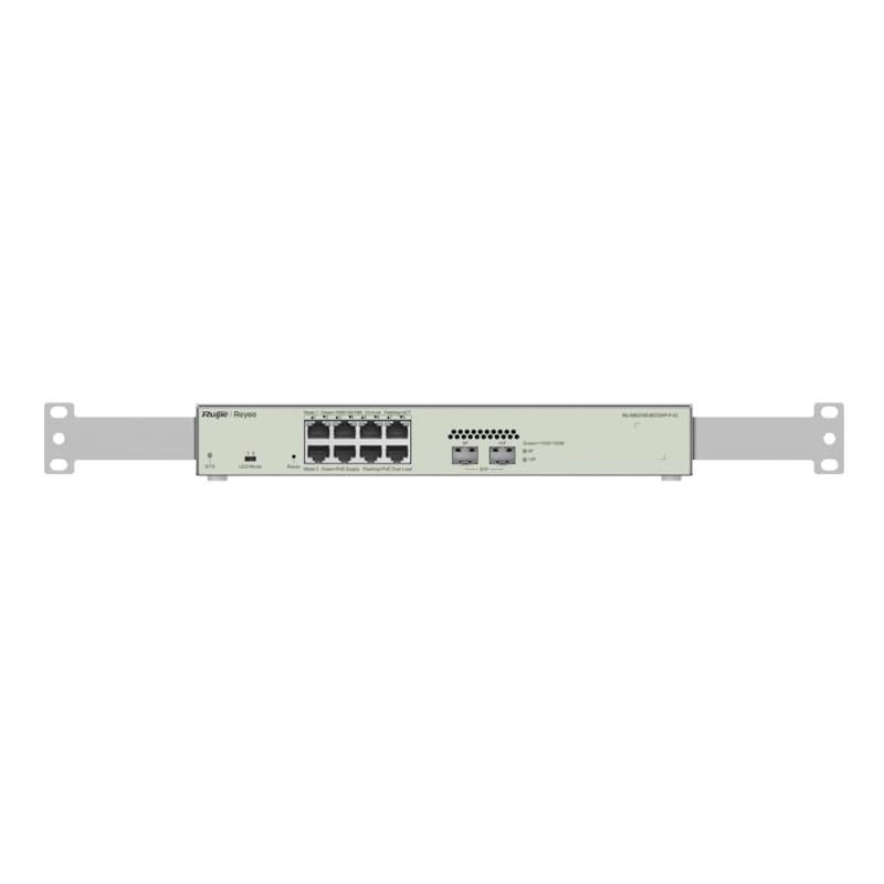 Коммутатор управляемый Ruijie Reyee RG-NBS3100-8GT2SFP-P V2 POE L2 10 портов (3103387583)