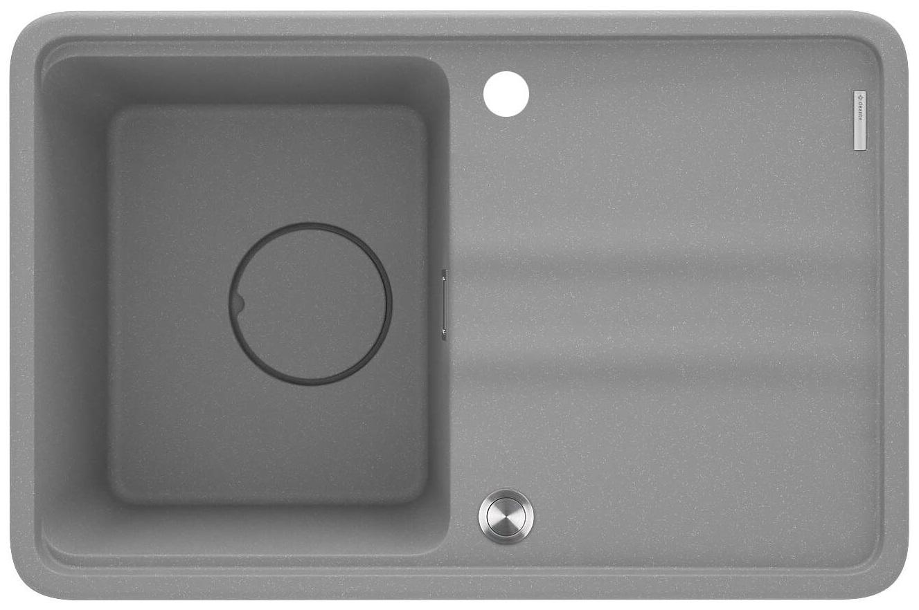Мойка кухонная Deante ZKM_S11A гранитная прямоугольная 670x440 мм Серый (25969902)