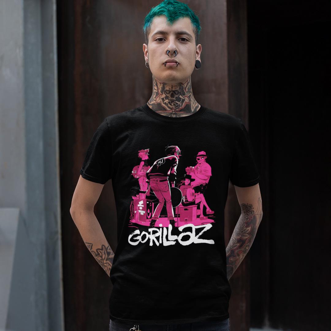 Футболка унисекс Gorillaz The Now Now M Черный (0000013060) Футболка унисекс Gorillaz The Now Now M Черный (0000013060)