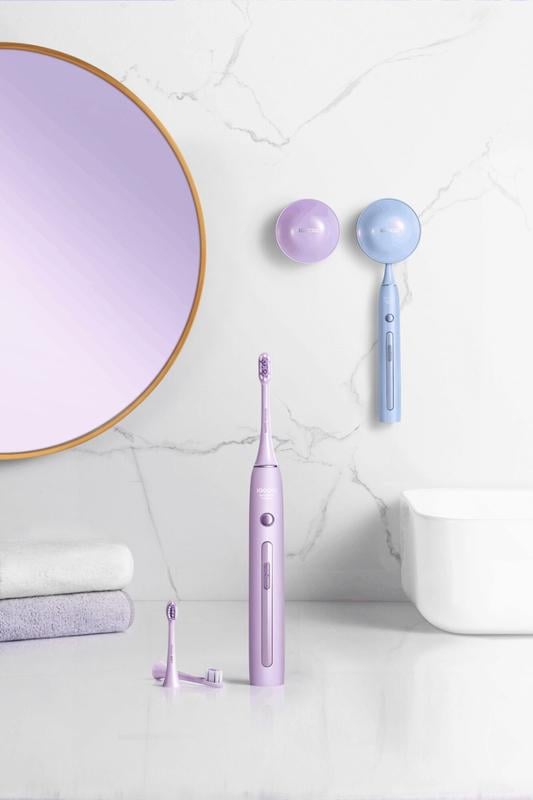 Электрическая зубная щетка с функцией стерилизации Soocas Electric Toothbrush X3 Pro Purple (23034254) - фото 4