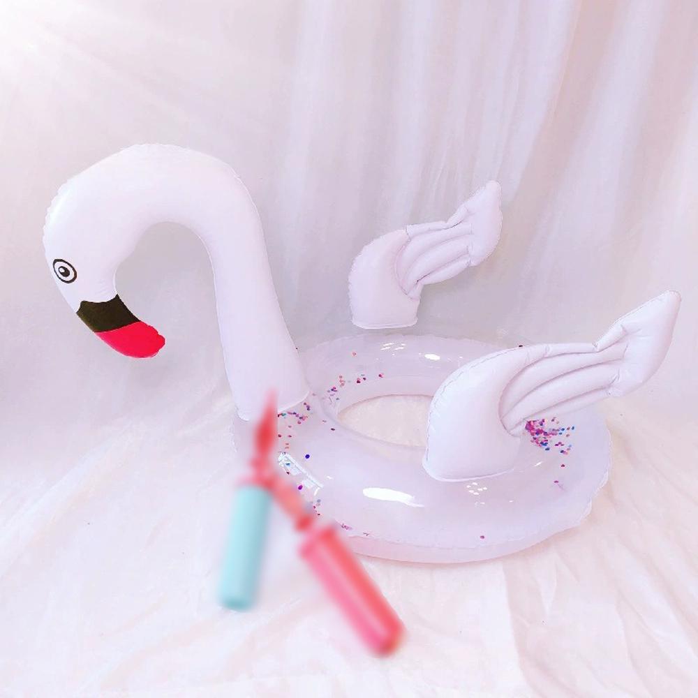 Надувной круг детский Фламинго для плавания 70 см Белый (52-BT-6510-1) - фото 5 Надувной круг детский Фламинго для плавания 70 см Белый (52-BT-6510-1) - фото 5