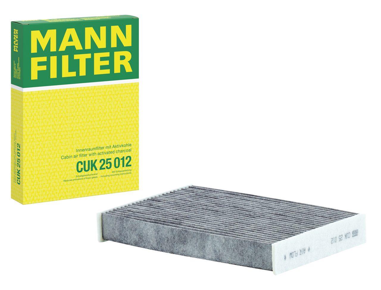 Фильтр салона воздушный Mann-Filter (CUK25012)