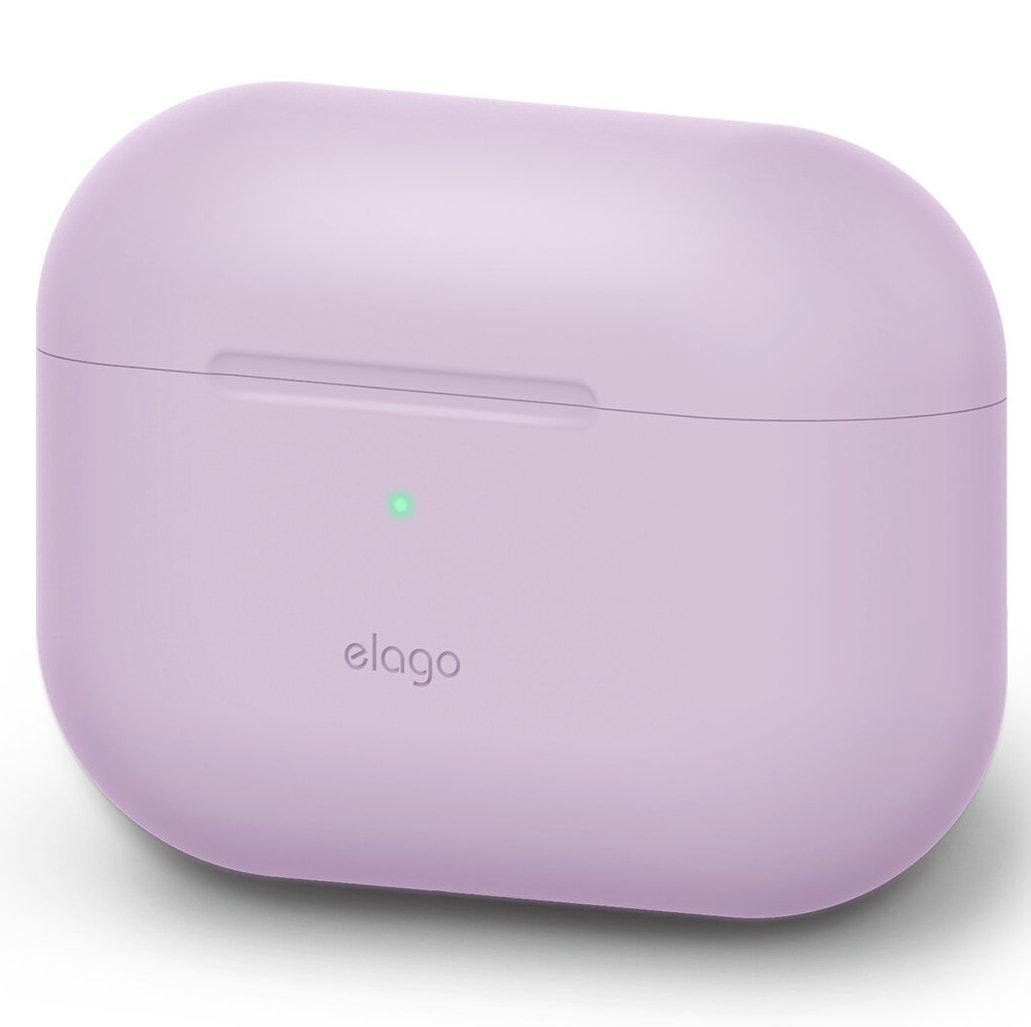 Силиконовый чехол для наушников Elago Case for Airpods Pro, Lavender