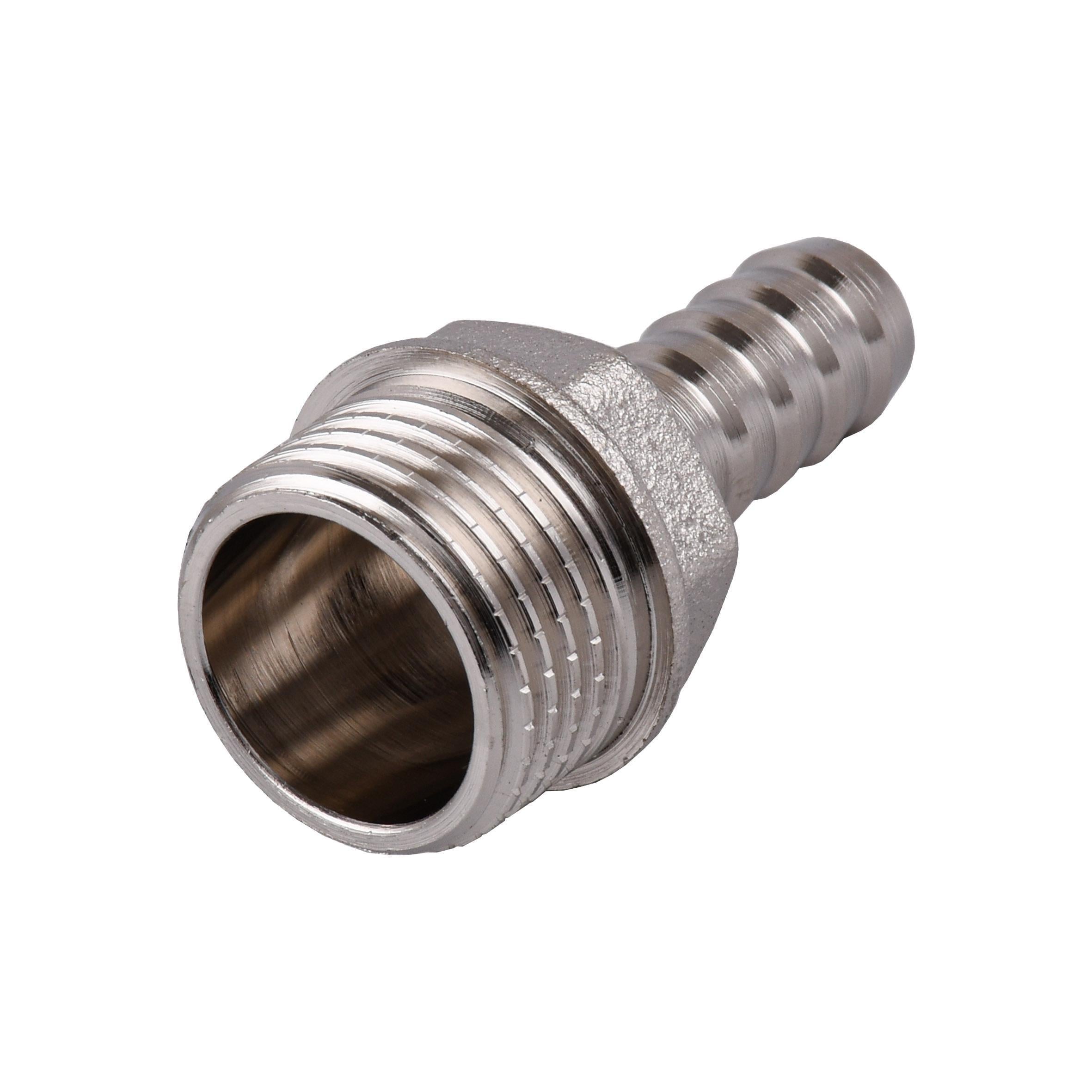 Штуцер Optimum NU3E2S 1/2"С 10 мм никелированный (000030836)