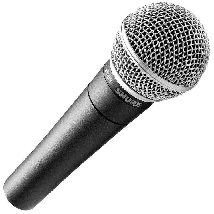 Микрофон Shure SM-58 проводной 6M Черный