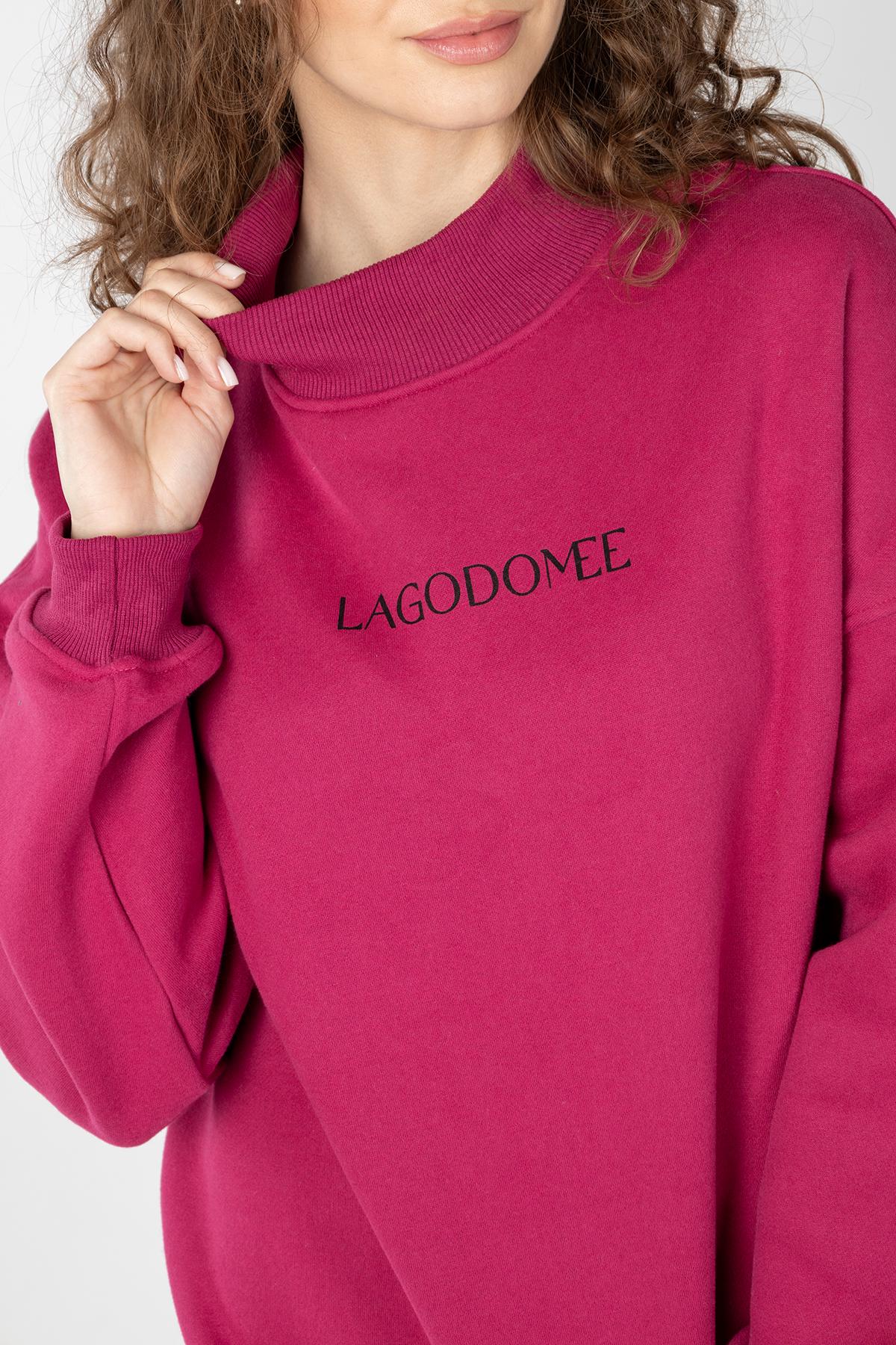 Свитшот женский ЦБ-00224071 р. 44 Фуксия (SKT000918901) - фото 4 Свитшот женский ЦБ-00224071 р. 44 Фуксия (SKT000918901) - фото 4