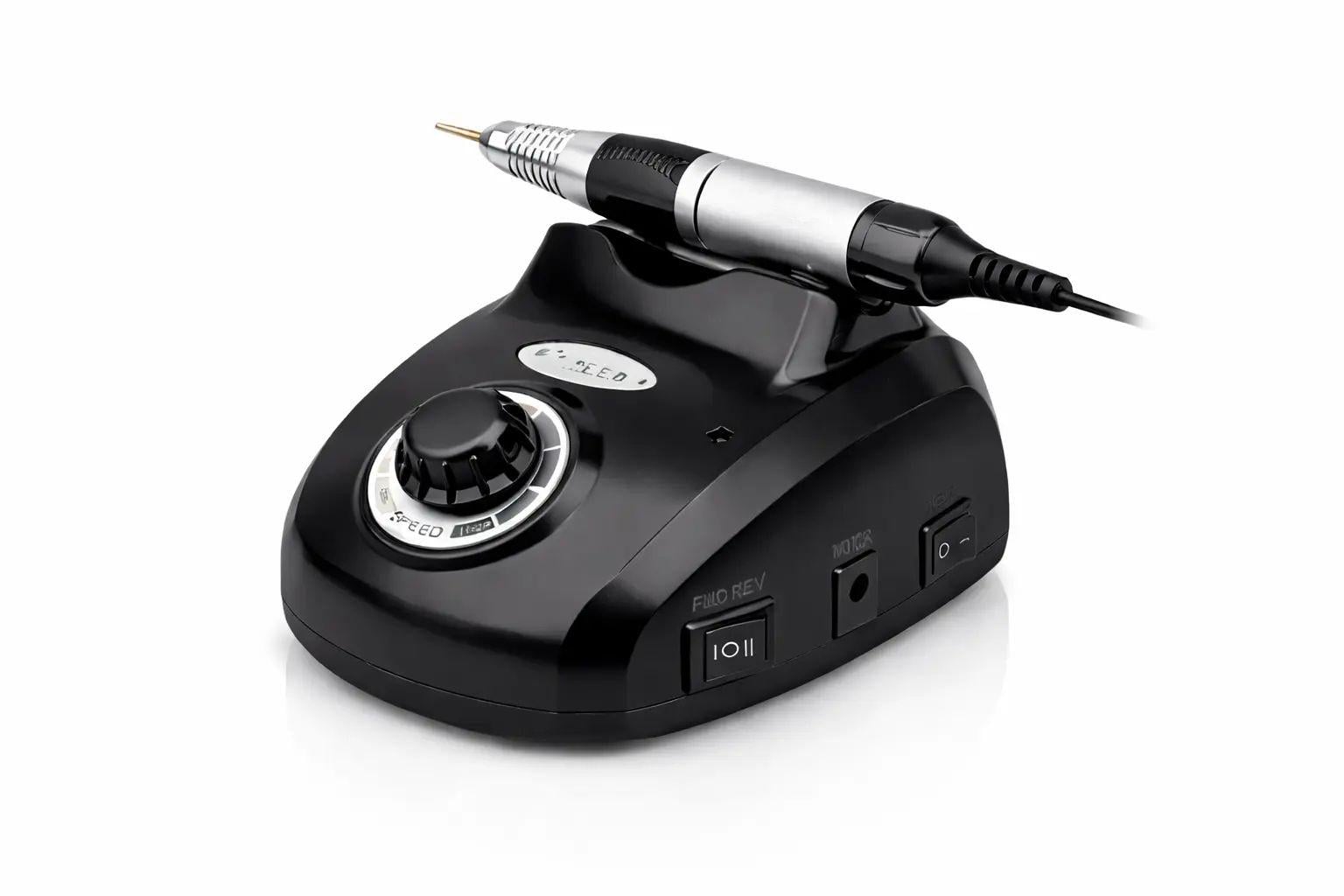 Фрезер для маникюра DM-208 на 35000 оборотов/мин 30 ВТ с функцией реверса и защитой от перегрева Черный (opt-106246)