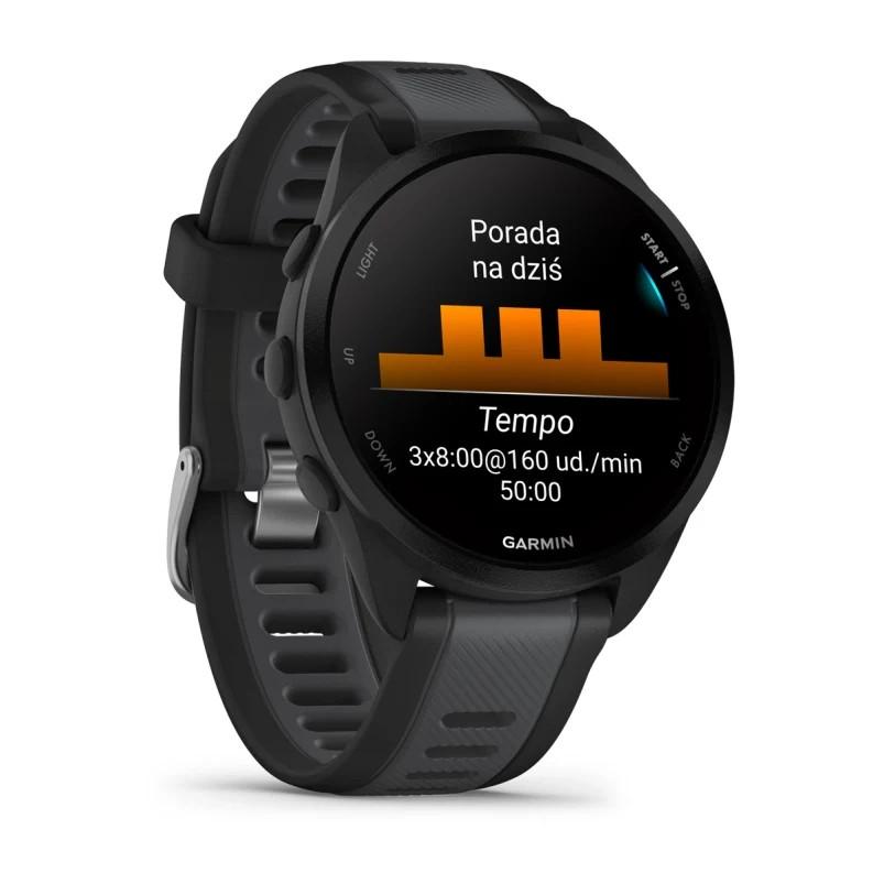 Смарт-годинник Garmin Forerunner 165 Music Black/Slate Gray (010-02863-30/B0) - фото 3