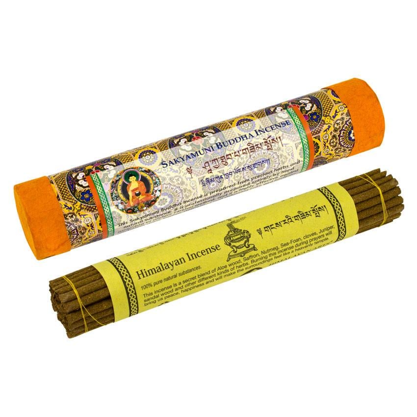 Благовония Тибетские Himalayan Inc Sakyamuni Buddha 20х4х4 см Шафрановый (25654)