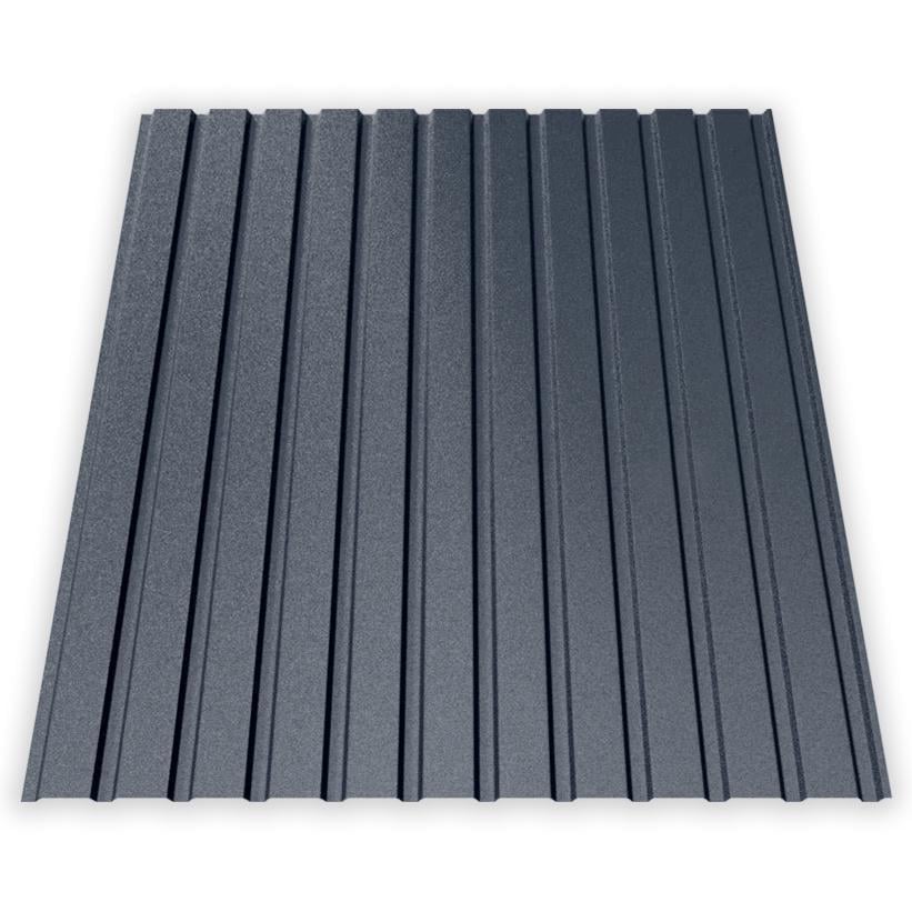 Профнастил AKM ПС-10 100 г/м2 0,40 мм 1200х1000 мм Ral 7016 Антрацит матовый (30296417)