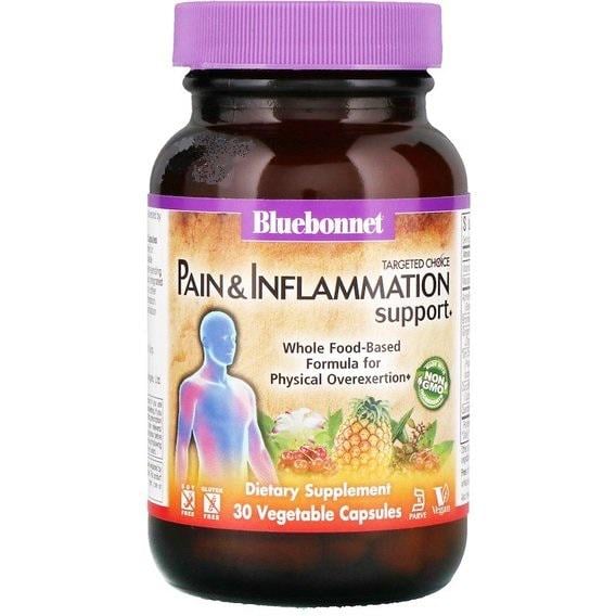 Суміш екстрактів Bluebonnet Nutrition Targeted Choice Pain & Inflammation Support 30 Veg Caps