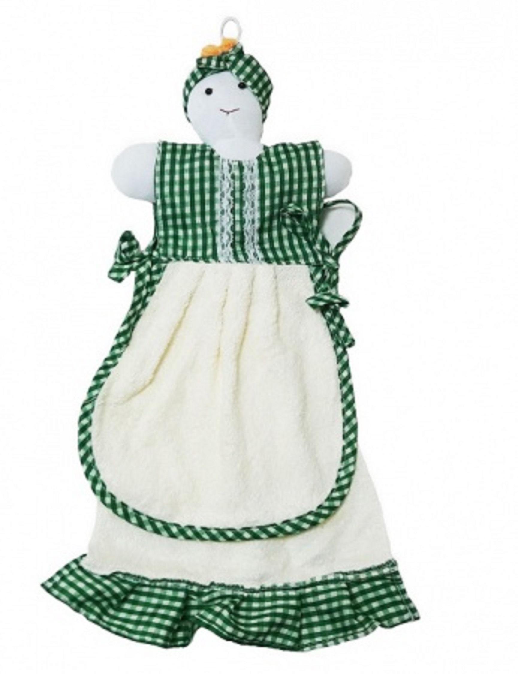 Набор кухонных полотенец Zastelli Стрекоза махровые 25х50 см 3 шт. Зеленый (21088)