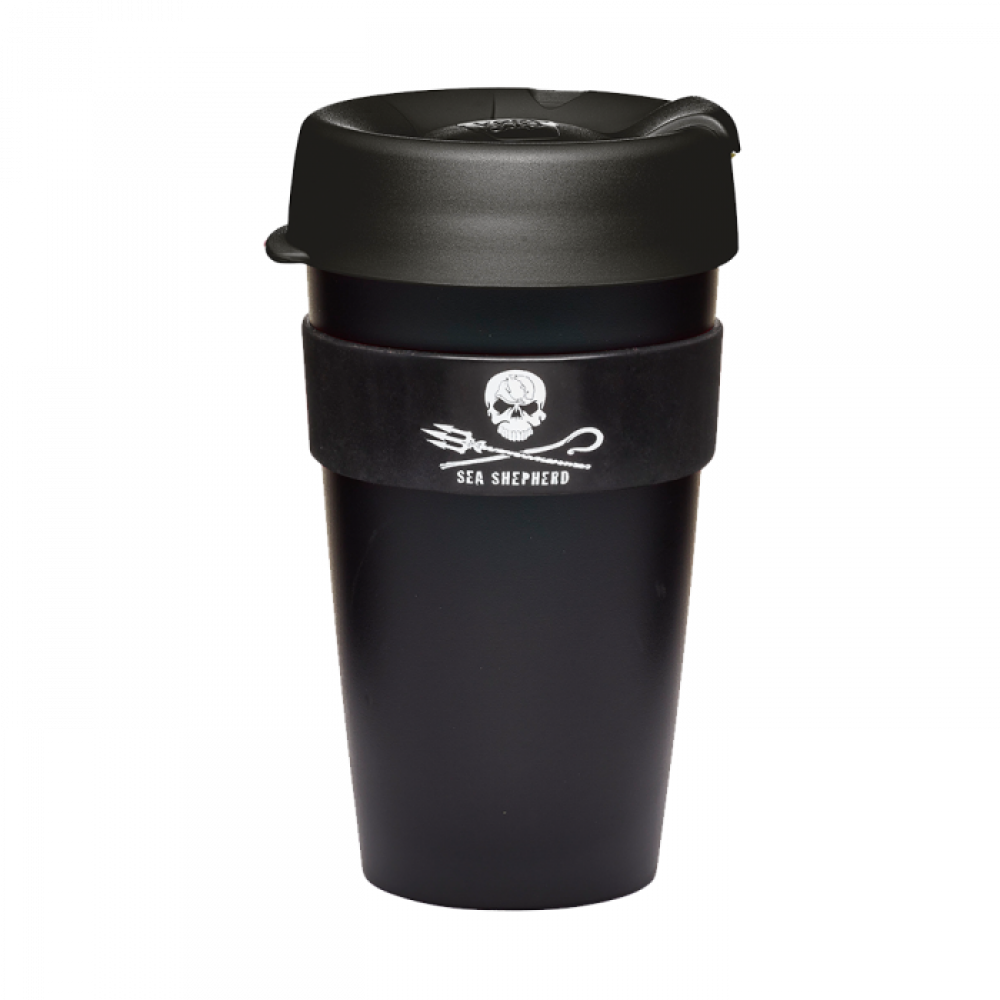 Чашка KeepCup Sea Shepherd 454 мл Чорний