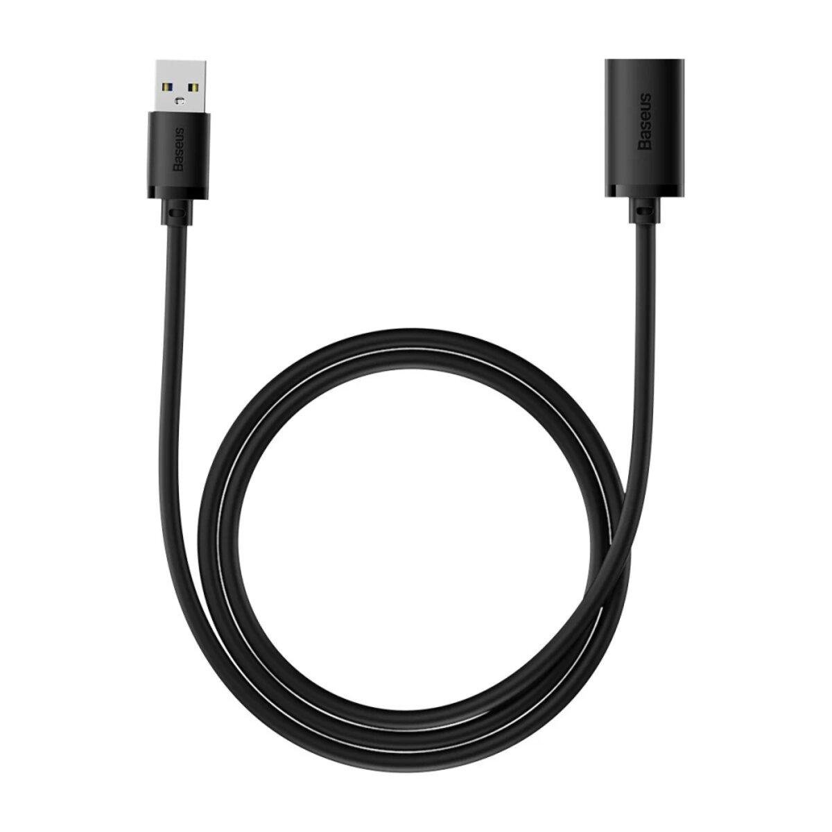 Кабель-удлинитель BASEUS AirJoy USB3.0 ExtensionCable 1,5 м Black (B00631103111-02)
