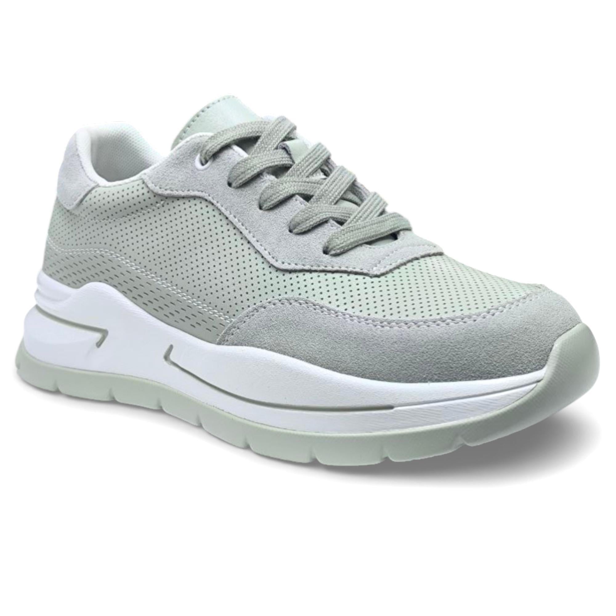 Кроссовки женские весенние Wollen р. 37 Мятный (089448-37)