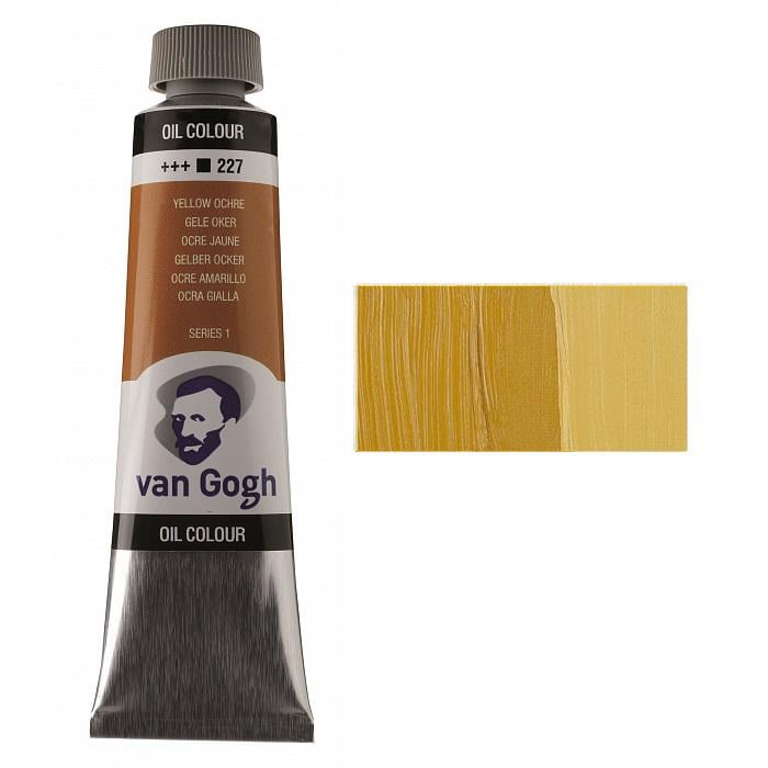 Масляная краска Van Gogh туба 40 мл 227 Охра желтая (02052273)