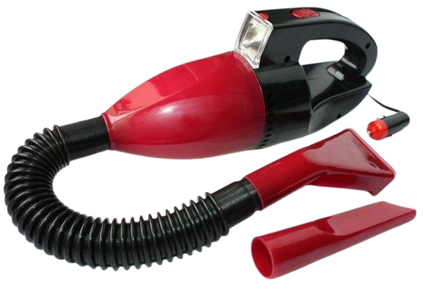 Автопылесос HIGH-POWER VACUUM CLEANER ручной с фонарем от прикуривателя 12 В