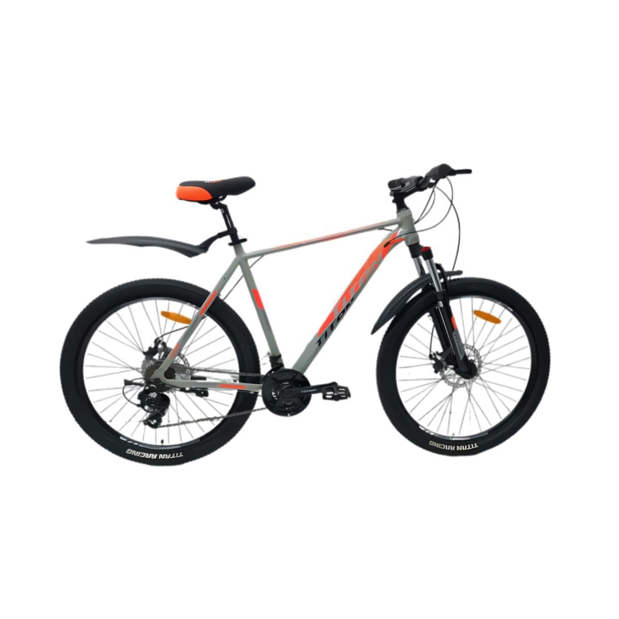 Велосипед Titan Arena 29" 22" Сірий/Помаранчевий (388)