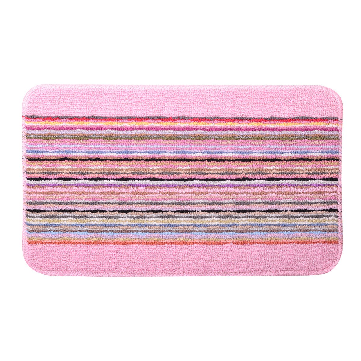 Коврик Kamille Букле антискользящий 40x60 см Розовый (KM-36500RZ)