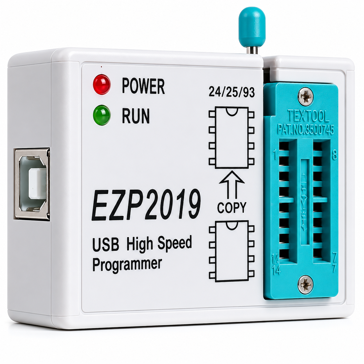 Программатор USB EZP2019+ 24 25 93 EEPROM/25 FLASH (1002-417-00)