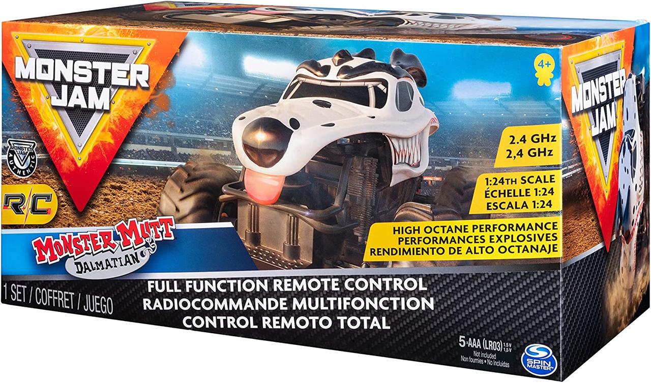 Позашляховик Spin Master Monster Jam Monster Dalmatian Truck 6047109 на р/у (12478279) - фото 2