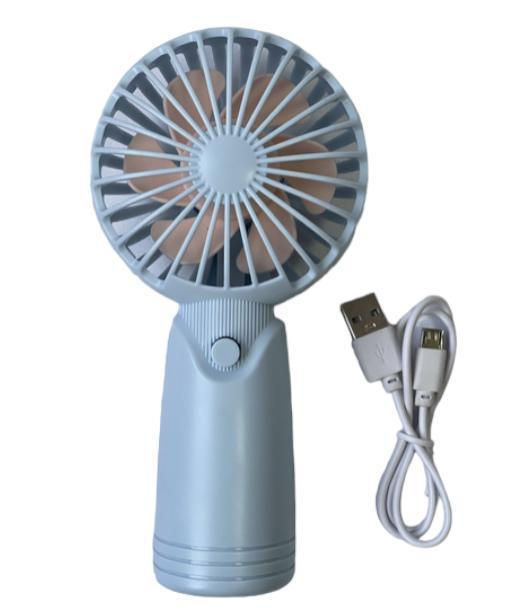 Вентилятор на акумуляторі Cute Electric Fan AP 223 Блакитний - фото 2