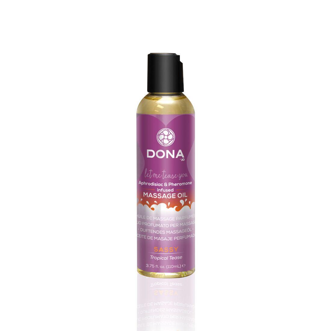 Масло массажное Dona Massage Oil SASSY TROPICAL TEASE 110 мл (SO1690)